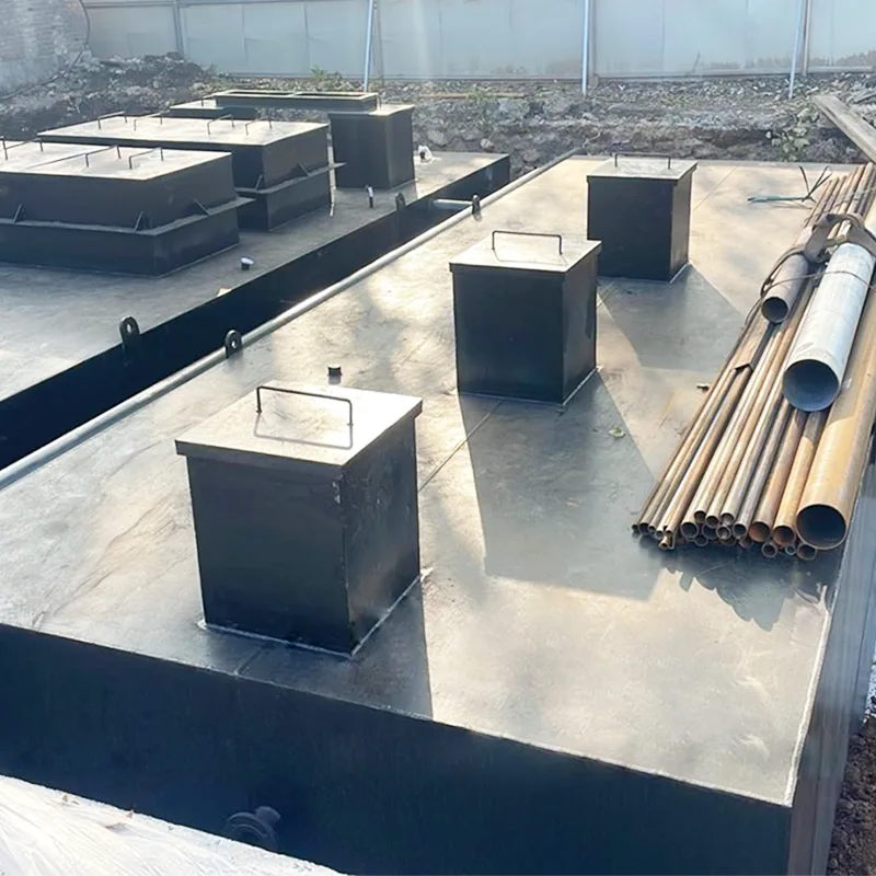 Dikubur Kumbahan Domestik Skala Cilik Peralatan Desentralisasi